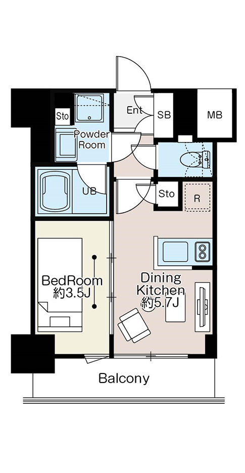 typeA2間取り図